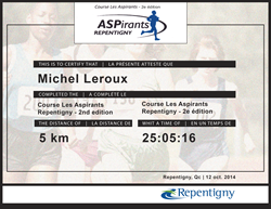 Certificat modèle 2