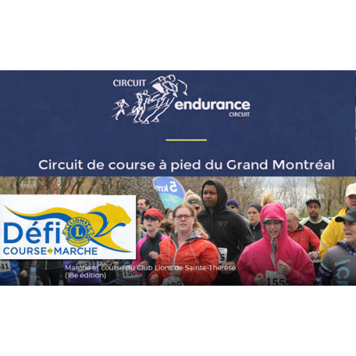 Défi marche course des Lions de Sainte-Thérèse