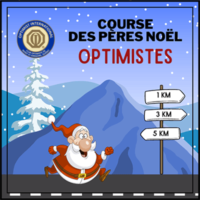 Course des Pères Noël Optimistes